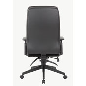 Boss Caressoft Executive High Back Chair w/ Adjustable Arms, B730-BK