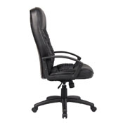 Boss High Back LeatherPlus Chair, B7301