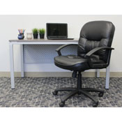 Boss Mid Back LeatherPlus Chair, B7306