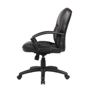 Boss Mid Back LeatherPlus Chair, B7306
