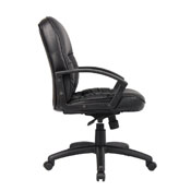 Boss Mid Back LeatherPlus Chair, B7306