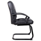 Boss Mid Back LeatherPlus Guest Chair, B7309