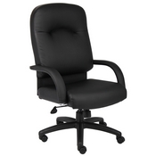 Boss High Back Caressoft Chair In Black, B7401