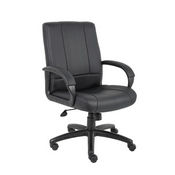 Boss Caressoft Executive Mid Back Chair, B7906