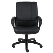 Boss Caressoft Executive Mid Back Chair, B7906