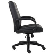Boss Caressoft Executive Mid Back Chair, B7906