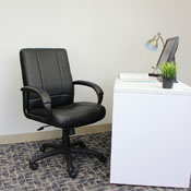 Boss Caressoft Executive Mid Back Chair, B7906