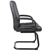 Boss Caressoft Mid Back Guest Chair, B7909