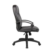 Boss Executive Leather Budget Chair, B8106