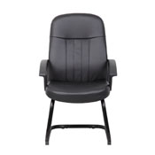Boss Executive Leather Budget Guest Chair, B8109