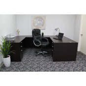Boss "NTR" Executive LeatherPlus Chair, B8601