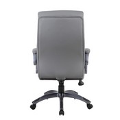 Boss Double Layer Executive Chair in Grey, B8661-GY