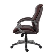 Boss Double Plush Mid Back Executive Chair, B8776P-BN