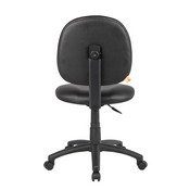 Boss Diamond Task Chair In Black Caressoft, B9090-CS