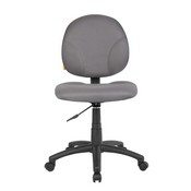 Boss Diamond Task Chair In Grey, B9090-GY