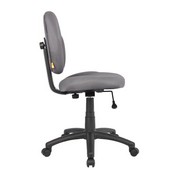 Boss Diamond Task Chair In Grey, B9090-GY