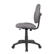 Boss Diamond Task Chair In Grey, B9090-GY