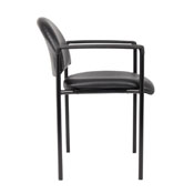 Boss Diamond Stacking W/Arm In Black Caressoft, B9501-CS