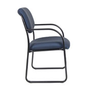 Boss Blue Fabric Guest Chair, B9521-BE