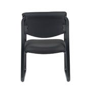 Boss Black Fabric Guest Chair, B9521-BK