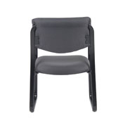 Boss Grey Fabric Guest Chair, B9521-GY