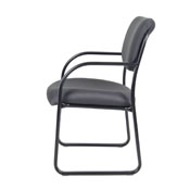 Boss Grey Fabric Guest Chair, B9521-GY