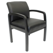 Boss NTR (No Tools Required) guest, accent or dining chair - Black, B9580BK-BK