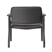 Boss Antimicrobial Guest Chair, 500 lb. weight capacity, B9591AM-BK-500