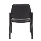 Boss Antimicrobial Armless Guest Chair, 300 lb. weight capacity, B9595AM-BK