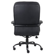 Boss Heavy Duty Double Plush CaressoftPlus Chair - 400 Lbs. in Black, B991-CP