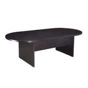 Boss 71W X 35D Race Track Conference Table, Mocha, N135-MOC