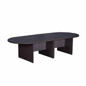 Boss 10Ft Race Track Conference Table - Driftwood, N137-DW
