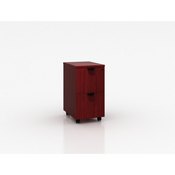 Boss Mobile Pedestal, File/File Mahogany 16*22*29.5H, N149-M