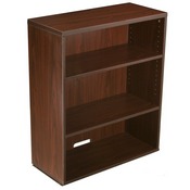 Boss Open Hutch/Bookcase- Mahogany, N153-M