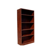 Boss Bookcase, 31W X14D X 65.5H  Mahogany, N158-M