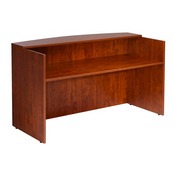 Boss Reception Desk, 71W X 30/36D X 42H, Cherry, N169-C