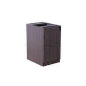 Boss Full Pedestal File/File, Driftwood, N176-DW