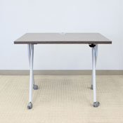 48" Folding Table, Driftwood, NFT4824H-DW