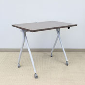 48" Folding Table, Driftwood, NFT4824H-DW