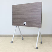 48" Folding Table, Driftwood, NFT4824H-DW