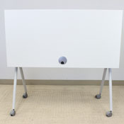 48" Folding Table, White, NFT4824H-WT