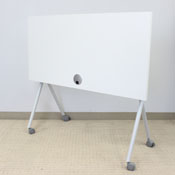 48" Folding Table, White, NFT4824H-WT