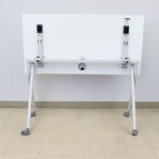 48" Folding Table, White, NFT4824H-WT