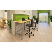 Boss Multi-Function LeatherPlus Drafting Stool, B1645