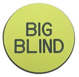 Big Blind Button for Poker Game, GBUT-102