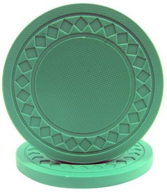 GREEN Super Diamond Clay Composite Chips Sold by the Roll, CPSU-Green*25