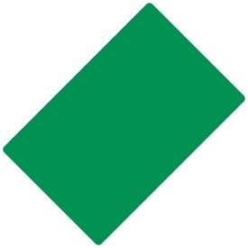 GREEN Poker Size Cut Card, BRY003947U