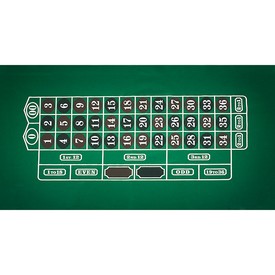 Roulette Layout 36 x 72 inch, GFEL-103