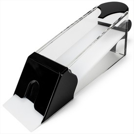 8 Deck Acrylic Baccarat Shoe with Handle and Lid, GBAC-201