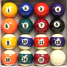Pool Table Billiard Ball Set, SFELS-002